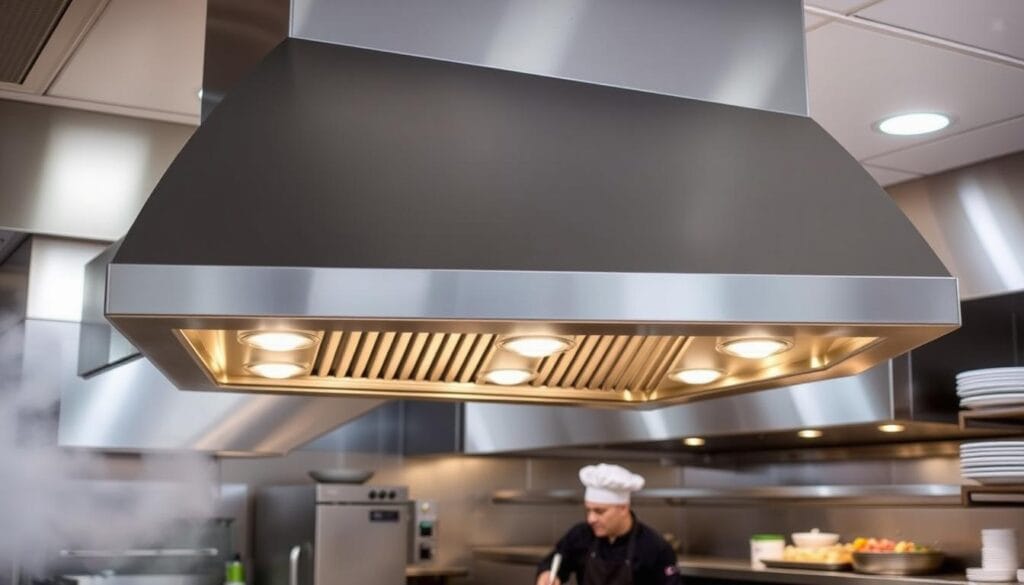 commercial oven hood