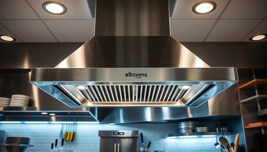 commercial oven hood