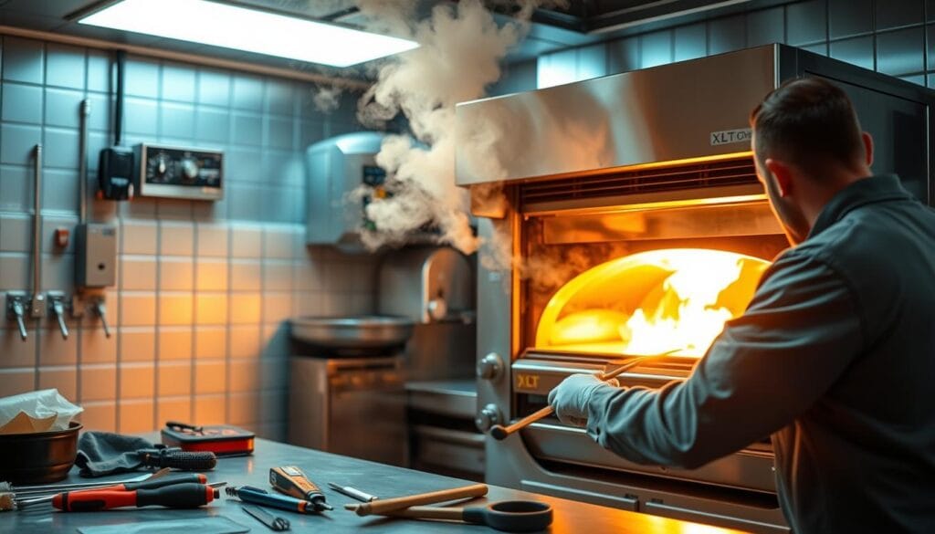 commercial pizza oven maintenance