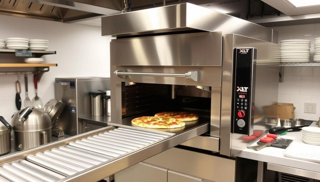 conveyor pizza oven installation