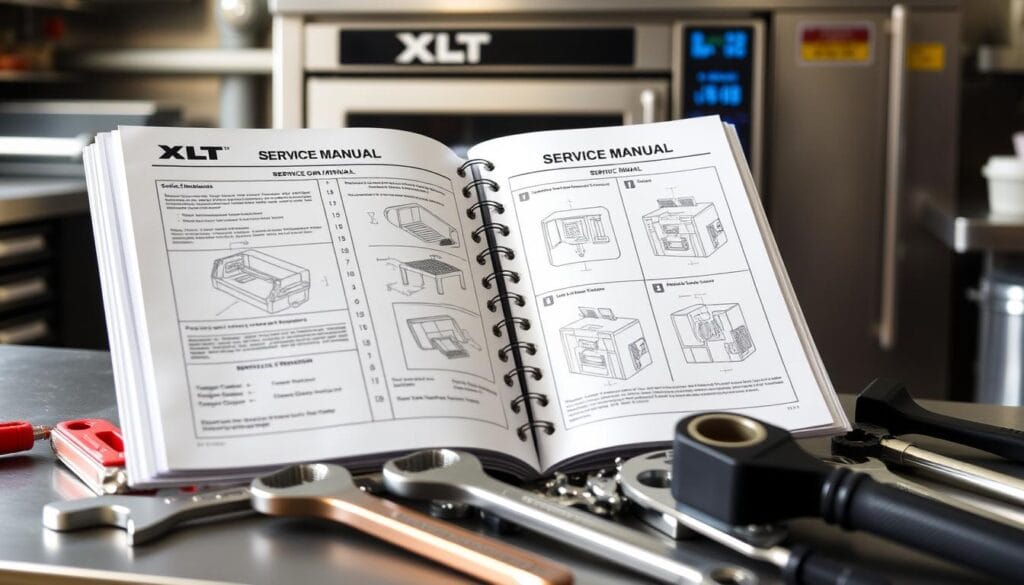 xlt ovens service manuals